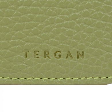 Кредитница Tergan из натуральной кожи 1601-acik yesil/floater