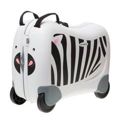 Дитяча пластикова валіза на 4х колесах (транкі) Dream Rider Samsonite ck8.005.001 мультиколір