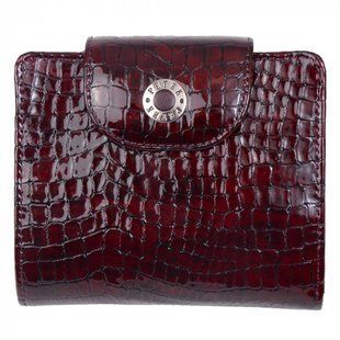 Кошелёк женский Petek из натуральной кожи 462-091-03 бордовый