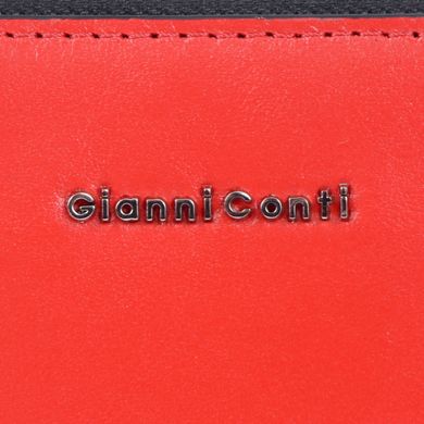 Гаманець жіночий Gianni Conti з натуральної шкіри 3358106-red/black