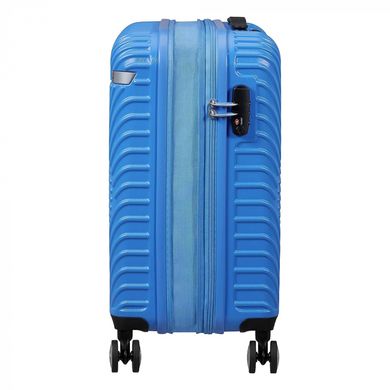 Детский чемодан из abs пластика Mickey Clouds American Tourister на 4 сдвоенных колесах 59c.001.001
