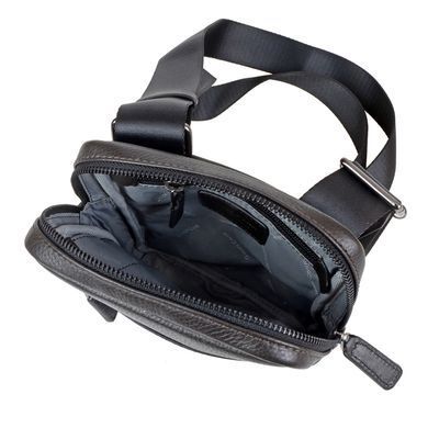 Сумка чоловіча Gianni Conti з натуральної шкіри 4952591-dark brown