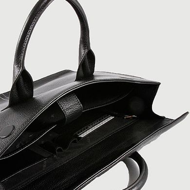 Сумка-портфель из натуральной кожи с отделением для ноутбука Tergan 21247-siyah/floater