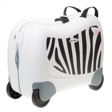 Дитяча пластикова валіза на 4х колесах (транкі) Dream Rider Samsonite ck8.005.001 мультиколір