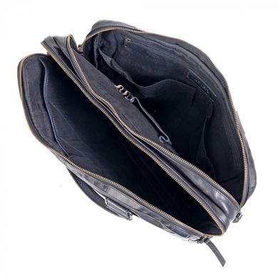 Сумка-портфель Gianni Conti з натуральної шкіри 4101283-black