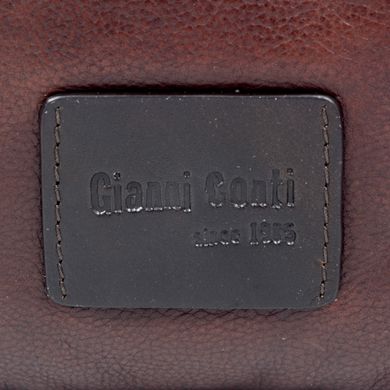 Сумка-портфель Gianni Conti з натуральної шкіри 4071383-brown