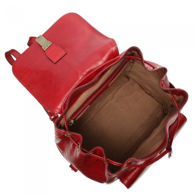 Класичний рюкзак з натуральної шкіри Gianni Conti 9403159-red