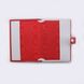 Обложка комбинированная для паспорта и прав из натуральной кожи Neri Karra 0031.05.05/12 красная:3