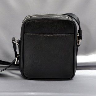 Сумка чоловіча з натуральної шкіри Neri Karra 1528m.05.01 чорний