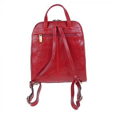 Рюкзак з натуральної шкіри Gianni Conti 9404025-red