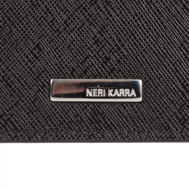 Кредитниця Neri Karra з натуральної шкіри 0133.47.63 темно коричневий