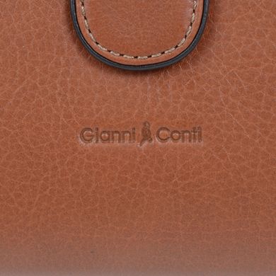 Кошелёк женский Gianni Conti из натуральной кожи 588388-leather/dark brown