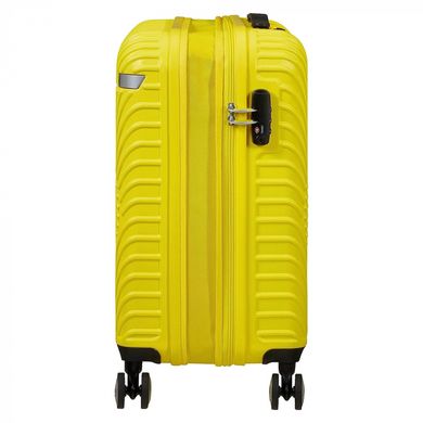 Детский чемодан из abs пластика Mickey Clouds American Tourister на 4 сдвоенных колесах 59c.006.001