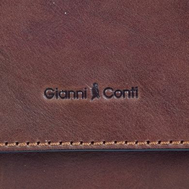 Сумка жіноча Gianni Conti з натуральної шкіри 913177-dark brown