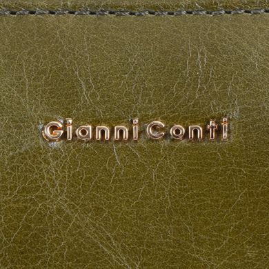 Гаманець жіночий Gianni Conti з натуральної шкіри 1768106-green olive