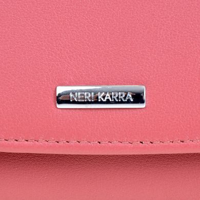 Гаманець жіночий з натуральної шкіри Neri Karra eu0513.3-01.146 рожевий
