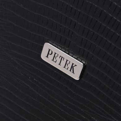 Сумка мужская Petek из натуральной кожи 3861-041-01 черная