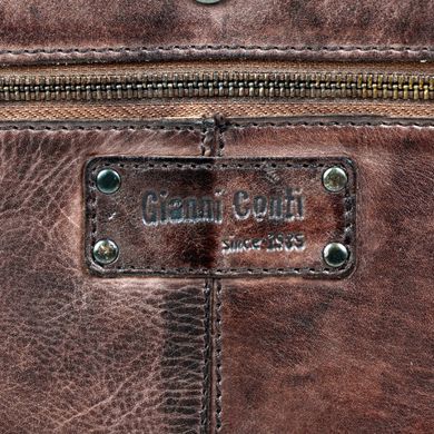Сумка-портфель Gianni Conti из натуральной кожи 4101283-brown