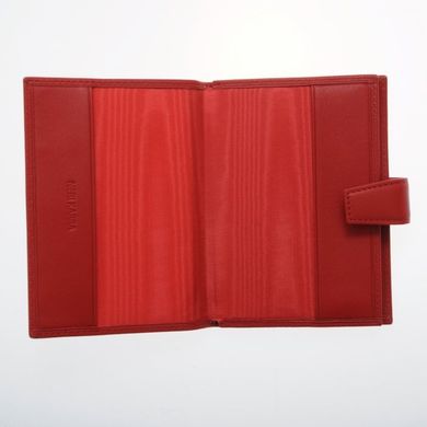 Обложка комбинированная для паспорта и прав из натуральной кожи Neri Karra 0031gt.01.05 красный