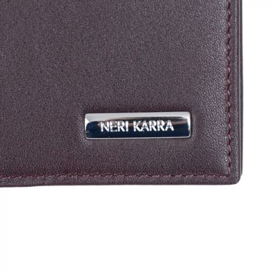 Обложка для паспорта из натуральной кожи Neri Karra 0040.3-01.44 сиренивый