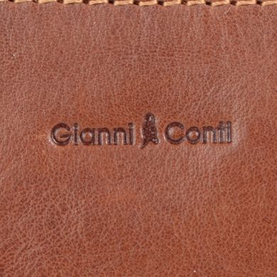 Барсетка гаманець Gianni Conti з натуральної шкіри 912201-tan