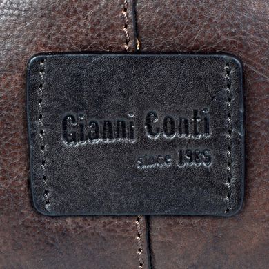 Сумка чоловіча Gianni Conti з натуральної шкіри 4072570-brown