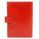Обложка комбинированная для паспорта и прав из натуральной кожи Neri Karra 0031.1-17.50 красная:3