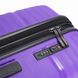 Валіза з поліпропілену Summer Breezet V&V на 4 здвоєних колесах tr-8018-65-purple:4
