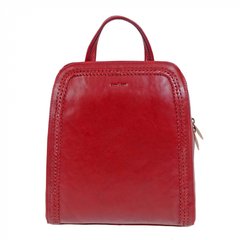 Рюкзак Gianni Conti з натуральної шкіри 9416135-red