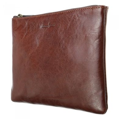Барсетка кошелек Gianni Conti из натуральной 9405070-brown