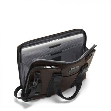 Сумка-портфель з натуральної шкіри з відділенням для ноутбука Academy Alpha Bravo Leather Tumi 0932790dbl