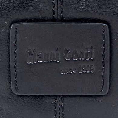 Сумка чоловіча Gianni Conti з натуральної шкіри 4072572-black