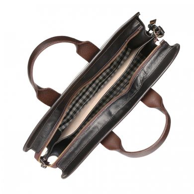 Сумка-портфель Chiarugi з натуральної шкіри 54003-2 чорна