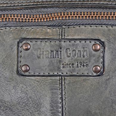 Сумка чоловіча Gianni Conti з натуральної шкіри 4202740-grey