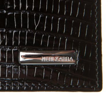 Обложка для паспорта из натуральной кожи Neri Karra 0110.1-32.01/05 черный