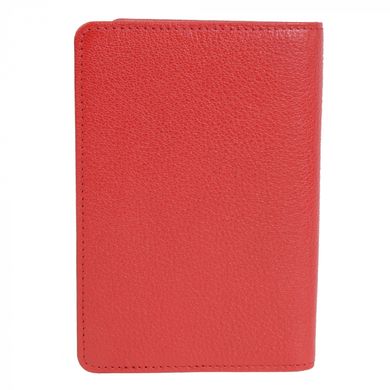 Обкладинка для паспорта з натуральної шкіри Neri Karra 0040.02.05 червоний