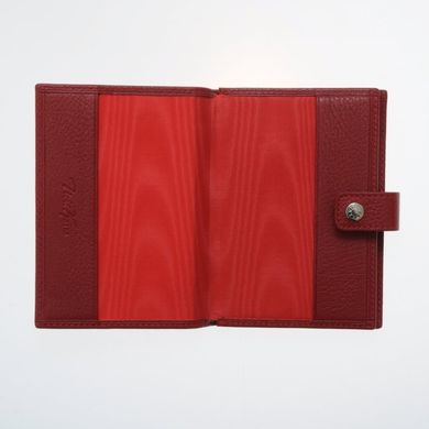 Обложка комбинированная для паспорта и прав из натуральной кожи Neri Karra 0031.05.05 красный