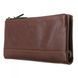 Барсетка гаманець Gianni Conti з натуральної шкіри 912211-dark brown:3