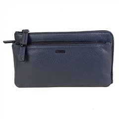 Барсетка гаманець Gianni Conti з натуральної шкіри 1812216-blue