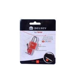 Навесной дорожный замок TSA с ключом Delsey 945061-14