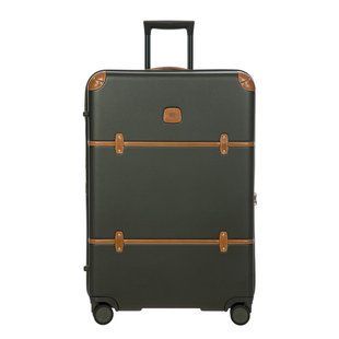 Валіза з макралону зі шкіряним оздобленням Bellagio BRIC'S на 4 здвоєних колесах bbg38304-078