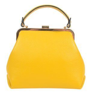Сумка жіноча Gianni Conti з натуральної шкіри 136578-yellow