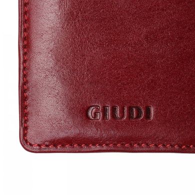 Кредитница Giudi из натуральной кожи 6973/v-05 красный