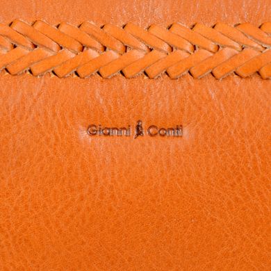 Рюкзак Gianni Conti з натуральної шкіри 9416135-yellow