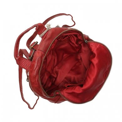 Рюкзак Gianni Conti з натуральної шкіри 4203356-red