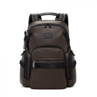 Рюкзак из натуральной кожи с отделением для ноутбука 15" Navigation Alpha Bravo Leather Tumi 0932799dbl