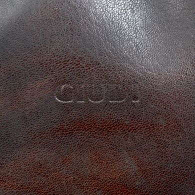 Рюкзак Giudi з натуральної шкіри 11663/tm/dev-08 темно-коричневий
