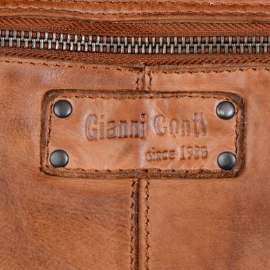 Сумка чоловіча Gianni Conti з натуральної шкіри 4202740-tan