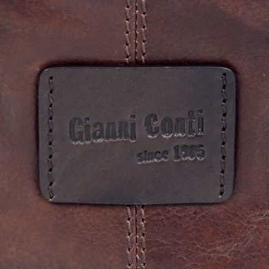 Сумка чоловіча Gianni Conti з натуральної шкіри 4072572-brown
