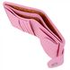 Гаманець жіночий Petek з натуральної шкіри 346-234-95 рожевий:6